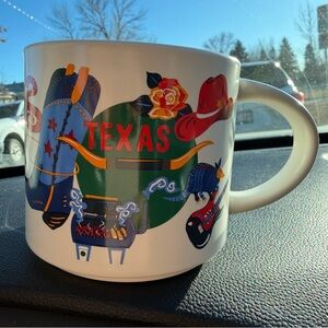 Starbucks Discovery Series Texas Ceramic Coffee Mug Texas